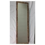 Leopard Print Wall Hanging Jewelry Armoire