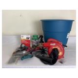 Large Plastic Flower Pot, Garden Blower, & More
