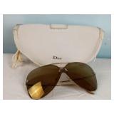 Dior Gold-accent Aviator Sunglasses