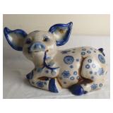 Ceramic Pig Figure