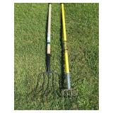 Ames Manure Fork & Tru Pro Grader