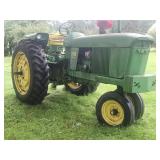 Running John Deere Tractor