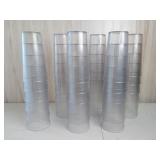 36 Carlisle 20 Oz. Stackable Clear Tumblers #5220