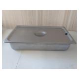 Crestware Stainless Steel Steam Pan w Lid 21" x