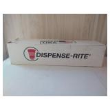 Dispense-Rite NIB 30/32 Ounce Cup Dispenser w