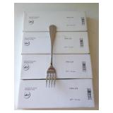 4  New 12 Packs ITI Baguette Euro Dinner Forks