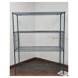 Metro Antimicrobial 4-Tier Wire Shelving Rack