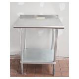 Advance Tabco 30" x 30" Stainless Work Table