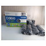 Dixie To Go Hot Cup Lids 4 Full Sleeves and 3