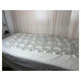 36 Small Clear Glass Dessert Bowls