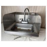 Commercial-Grade Stainless Wall-Mount Hand Sink