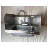 Commercial-Grade Stainless Wall-Mount Hand Sink