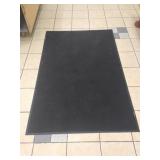 Rubber Backed Commercial Rug 66.5" x 43"
