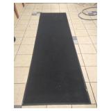 Rubber Backed Commercial Rug 116.5" x 33.5"