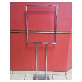 Floor-Standing Sign Holder Stand