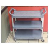 Rubbermaid Commercial 3-Shelf Utility Cart