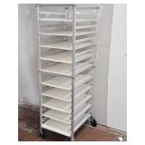 Norton 20-Pan Sheet Pan Speed Rack & 10 Trays