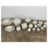 Gold Coast China Ecstasy Pattern Large Dinner Set