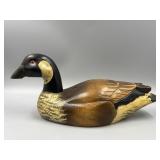 Vintage Carved Wood Canadian Goose