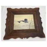 Framed Sonny Bashore Oil Painting