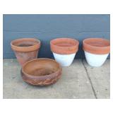 Ceramic and Clay Flower Pots