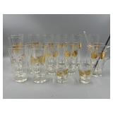 MCM Theatre Mask Drinking Glasses