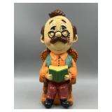 Vintage Ceramic Grandpa Coin Bank