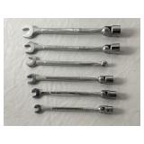 Craftsman & Trucraft 6-piece SAE Flex Wrenches