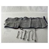 Mixed SAE Wrenches and Case.