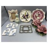 Capodimonte Candle Holders, Plates, & More