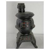 1968 Ezra Brooks  Pot-belly Stove Whiskey Decanter