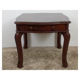 American Signature Mahogany Side Table