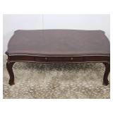 American Signature Mahogany Coffee Table