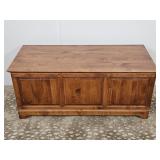 Modern Wooden Storage Chest, non locking