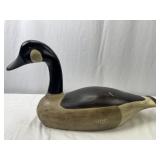 Large Vintage Wood Carved Canadian Goose