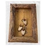 Rustic Carved Wood Duck Decoy Wall Decor
