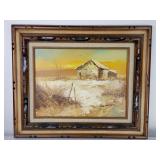 Framed Oil on Canvas by Karl Neuman