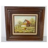 Framed Oil on Canvas