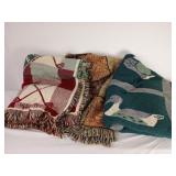 3 Throw Blankets