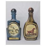 Jim Beam Whiskey Decanters
