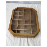 Vintage Wall Mounted Curio Cabinet