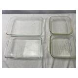 Pyrex & Glasbake Glass Baking Dishes