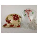 Christmas Glass & Ceramic Dishes/Decor