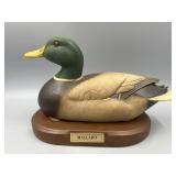 Vintage Jim Beam Mallard Duck Decoy Decanter