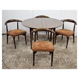 Mid Century Table & 4 Chairs