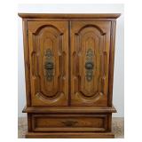 Dixie Rustic Mediterranean Style Armoire