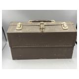 Vintage Kennedy Toolbox w/ Misc Tools