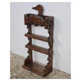 Wood Wall Mounted Shelf, Duck Themed