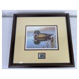 Signed Print & 1986 Migratory Waterfowl Stamp