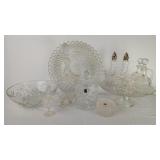 Assorted Crystal/Pressed Glass